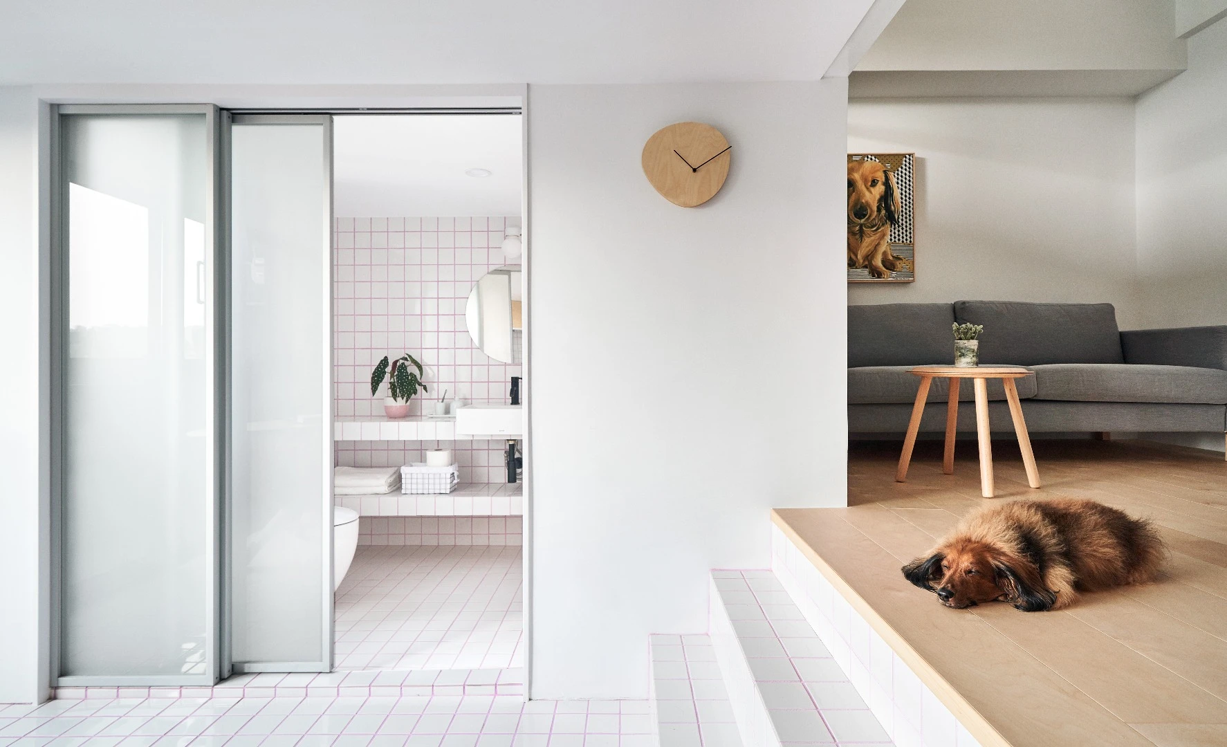 Lower level of the Muzha Micro Flat