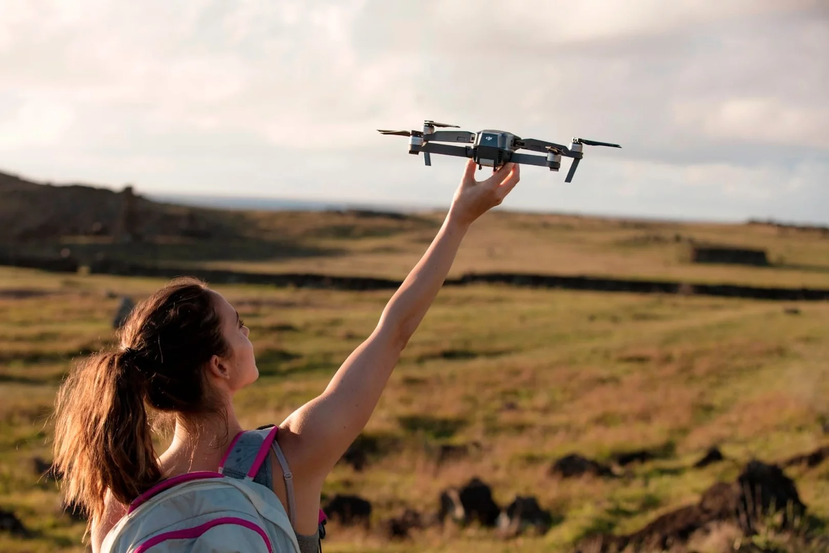 The Mavic Pro is DJI's first entry into the burgeoning compact drone segment