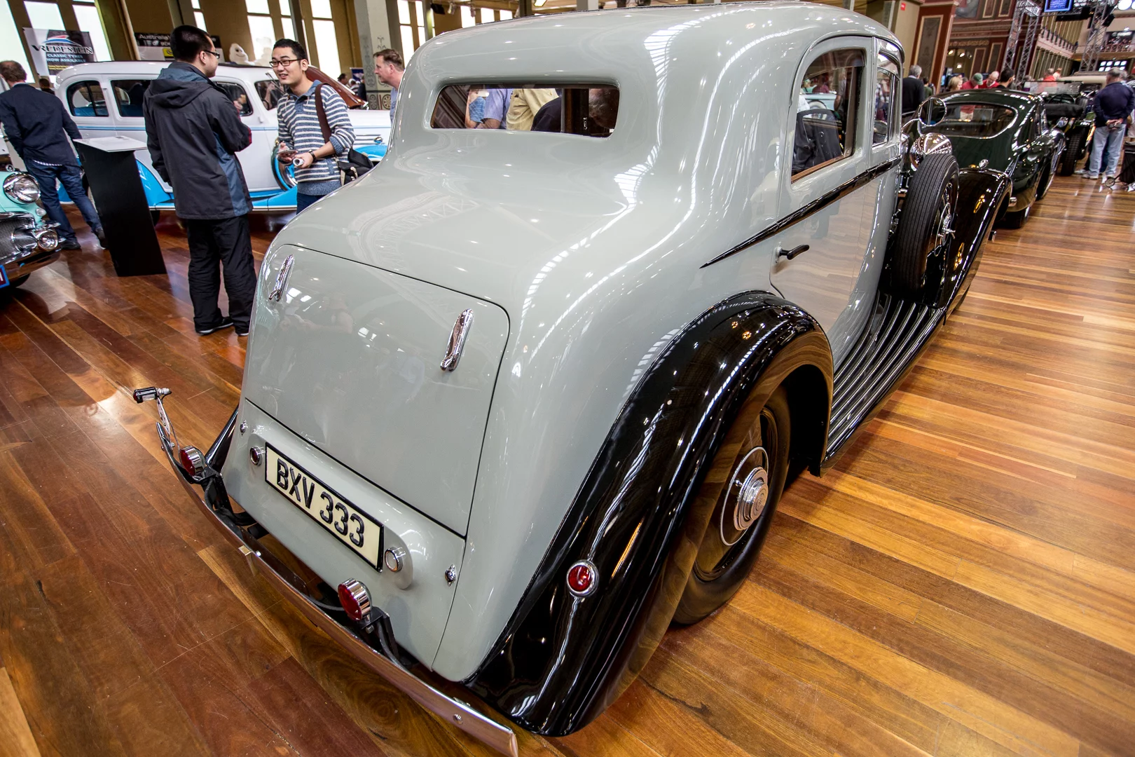 This 1935 Rolls-Royce 20/25HP Sports Saloon is 77 years of age and has 107,000 miles (172,000 km) on the clock (Photo: Nick Lavars/Gizmag)