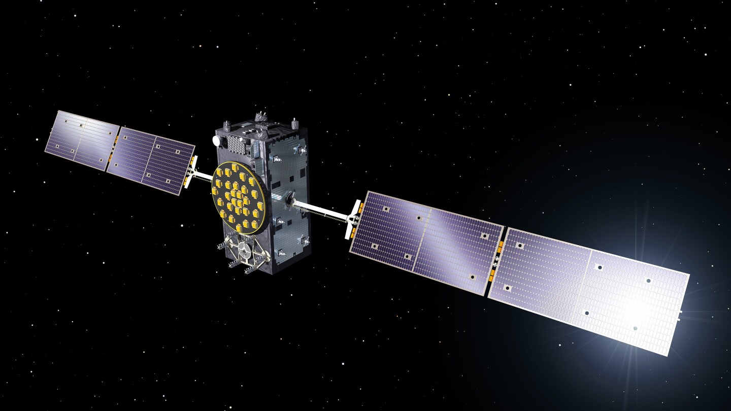 The newest satellites will form part of Europe's new navigation network (Image: ESA-P. Carril)