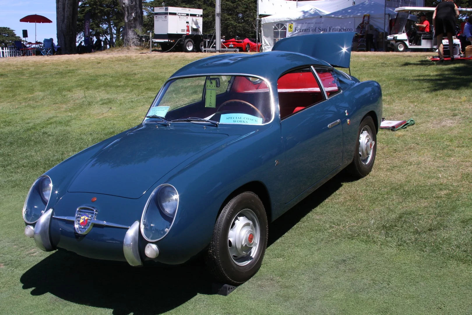 Fiat Abarth Zagato at The Concorso Italiano