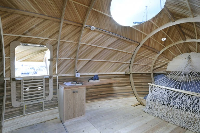 It was created by artist Stephen Turner with the help of Perring Architecture and Design, and SPUD design studio (Photo: Nigel Rigden)