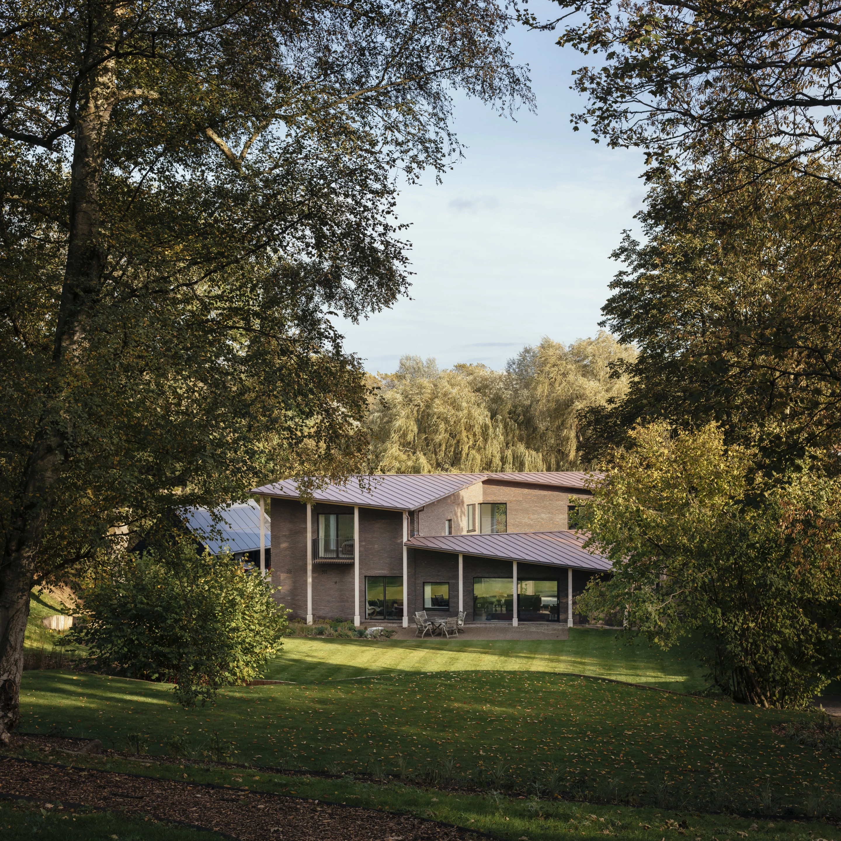 Riverview was designed by Mole Architects, and is located in Essex