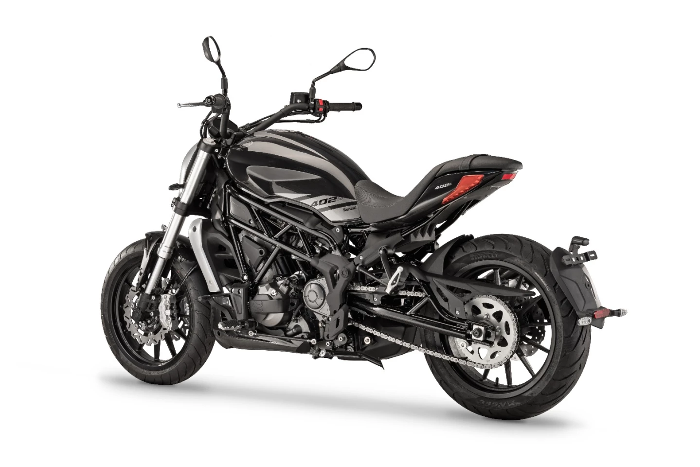 Benelli 402 S: the XDiavel tail section is unmistakeable