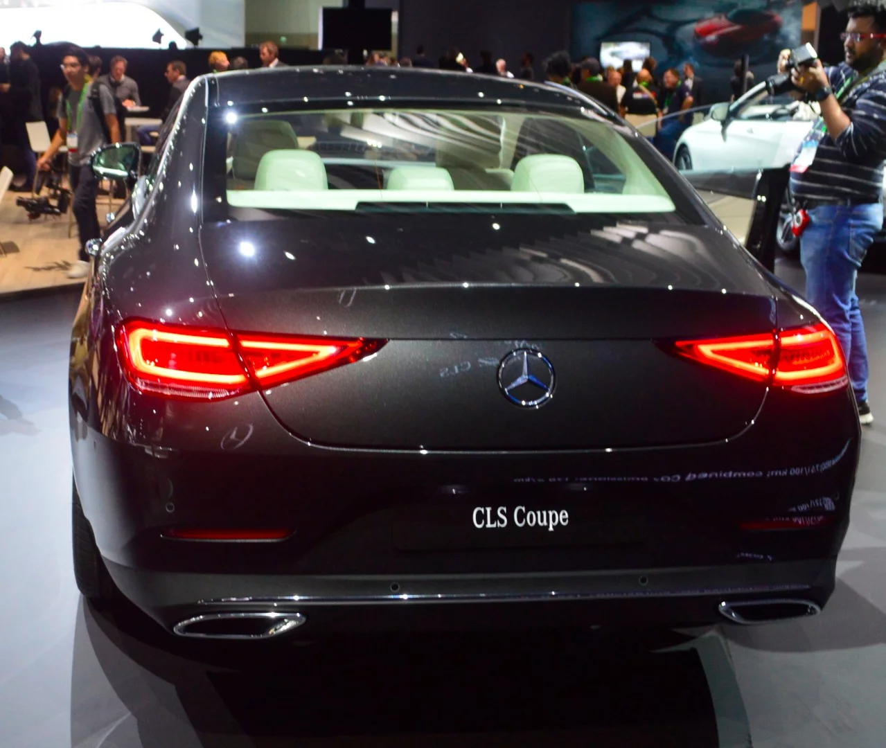 The Mercedes CLS Coupe makes its LA debut