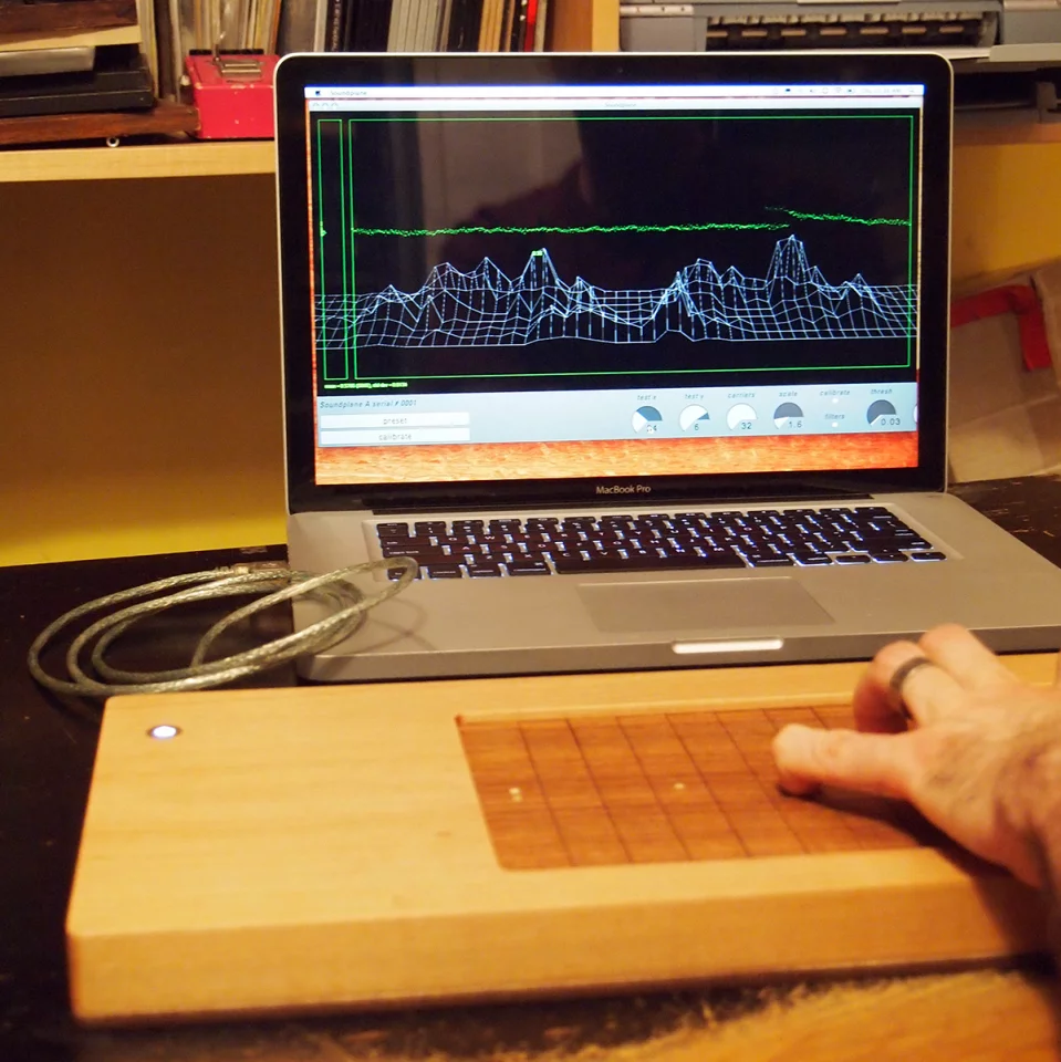 Madrona Labs has also developed some software which takes the raw signal from the instrument and translates it into OSC/MIDI, which can then be used to control computer software or other hardware