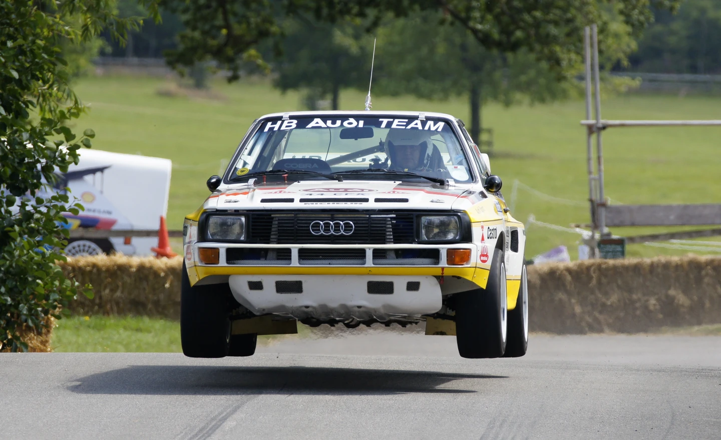 The Audi quattro of the early eighties was dominant in WRC