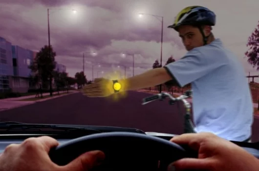 Safe Turn Indicator for cyclists