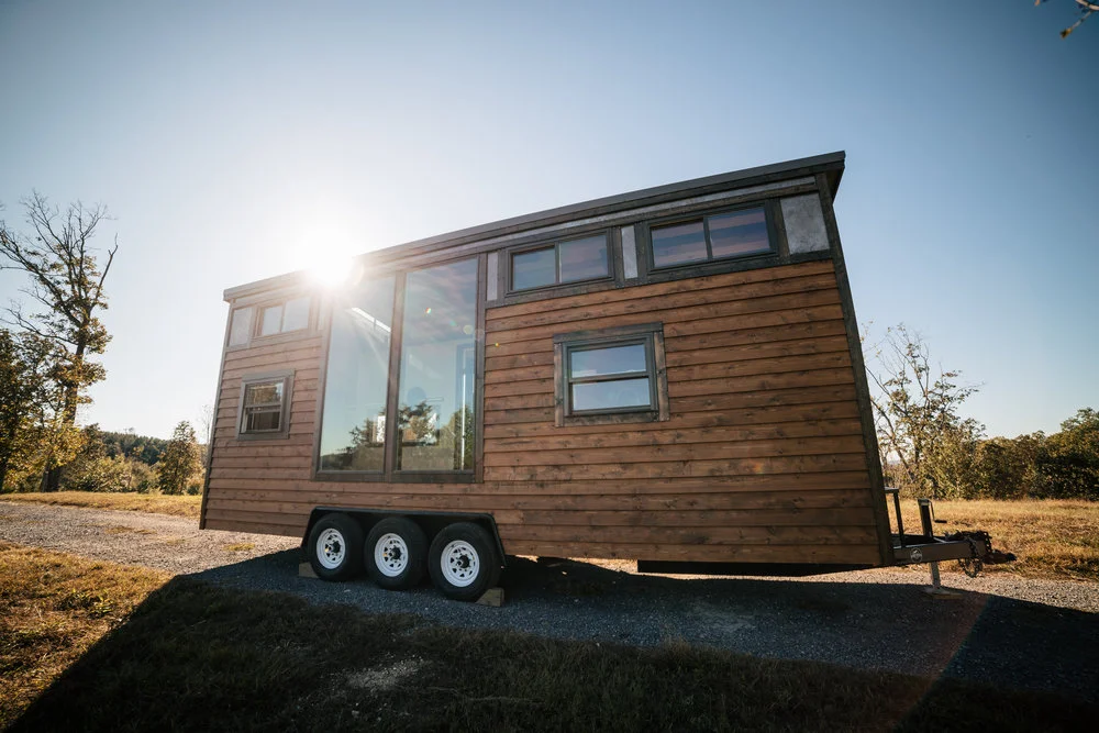 The Silhouette is clad in cedar