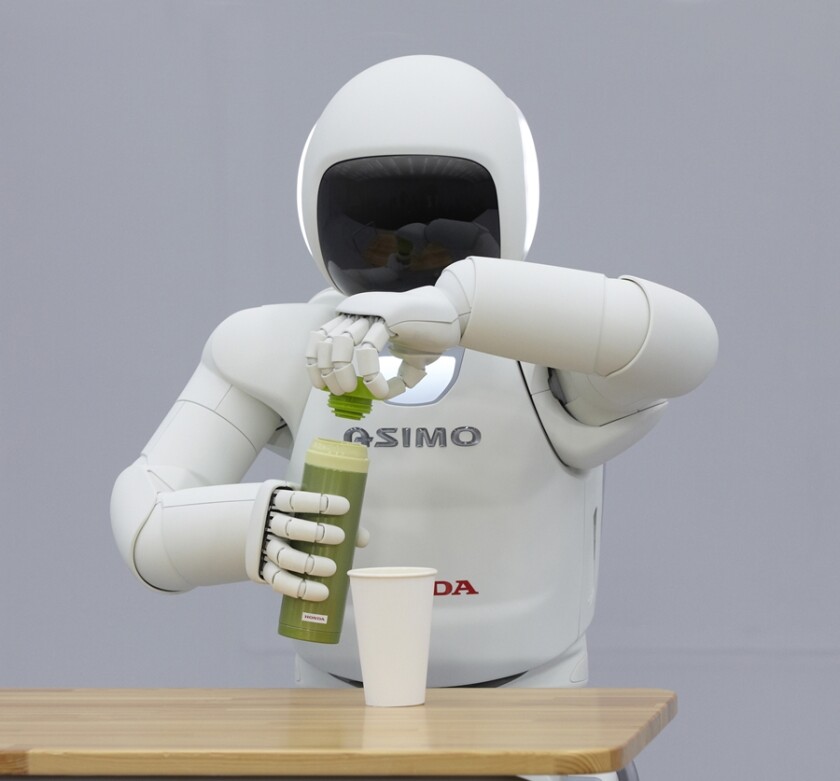 The new ASIMO features improved intelligence, dexterity and movement capabilities