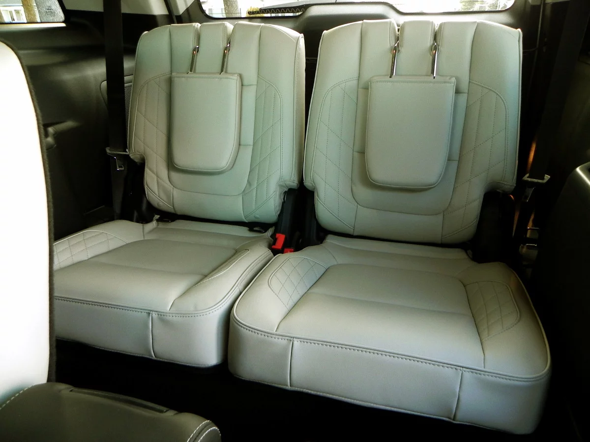 The third row sits relatively high and offers good comfort for children and tweens, but will be cramped for most others