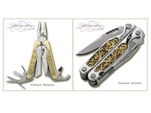 Tools from Leatherman's Argentum line