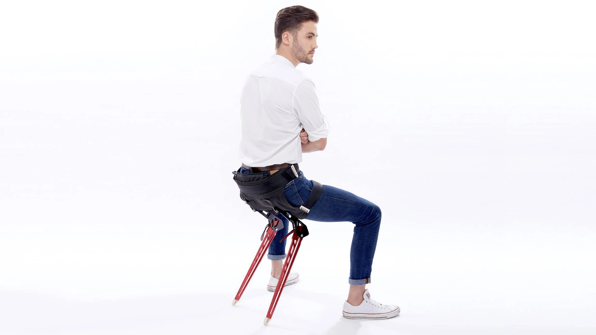 Lex is essentially a seat that you wear around with you