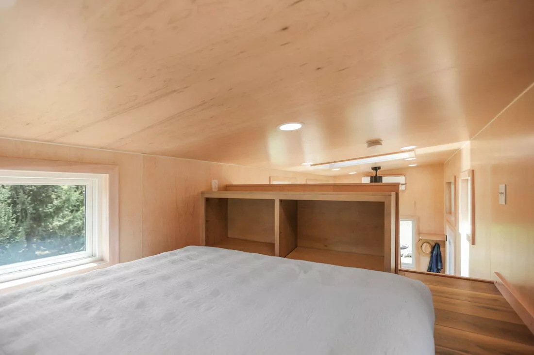 The Sea Chord's bedroom includes a little additional storage space