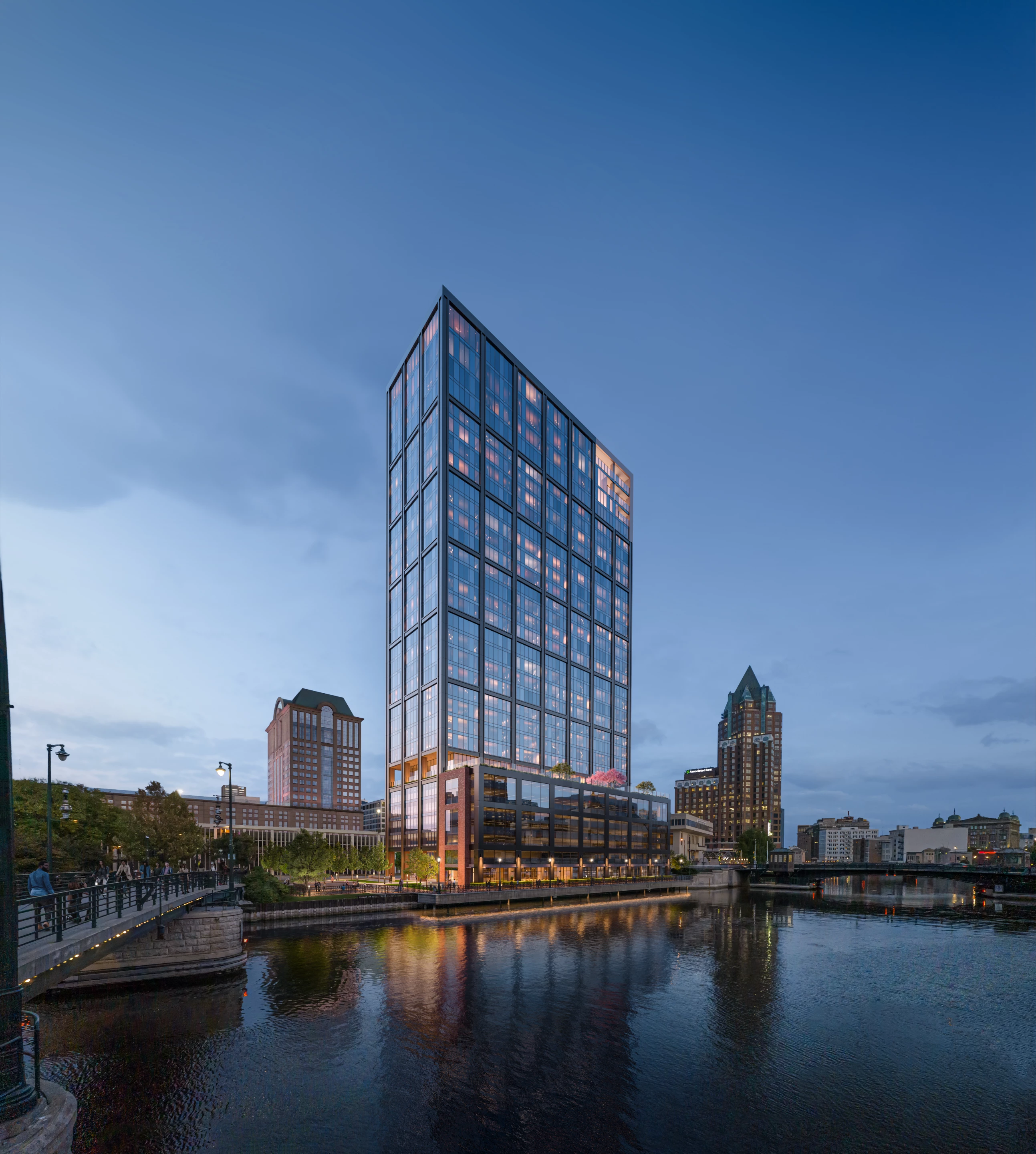 Construction of the world's next tallest timber skyscraper, Neutral 1005 N Edison St, has halted due to concerns over finances