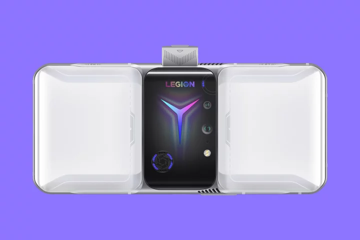 The Lenovo Legion Phone Duel 2 is designed to be used in landscape mode