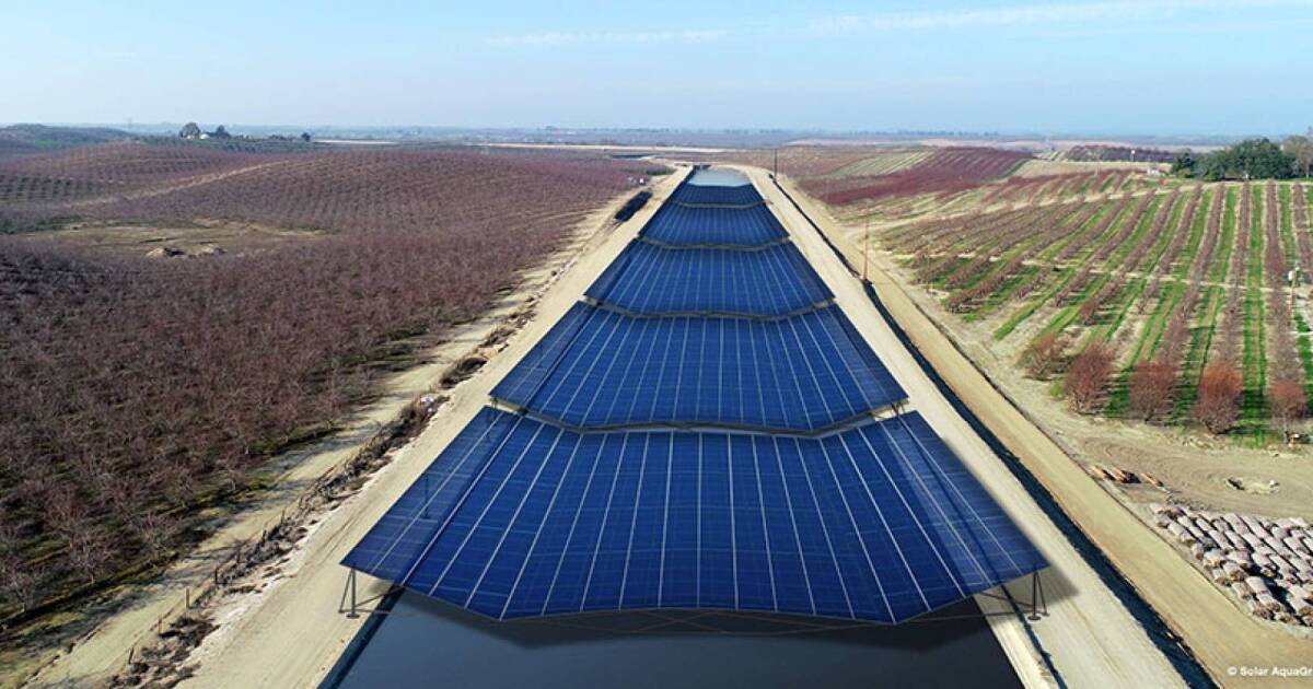 Project Nexus aims to cover California canals with solar panels