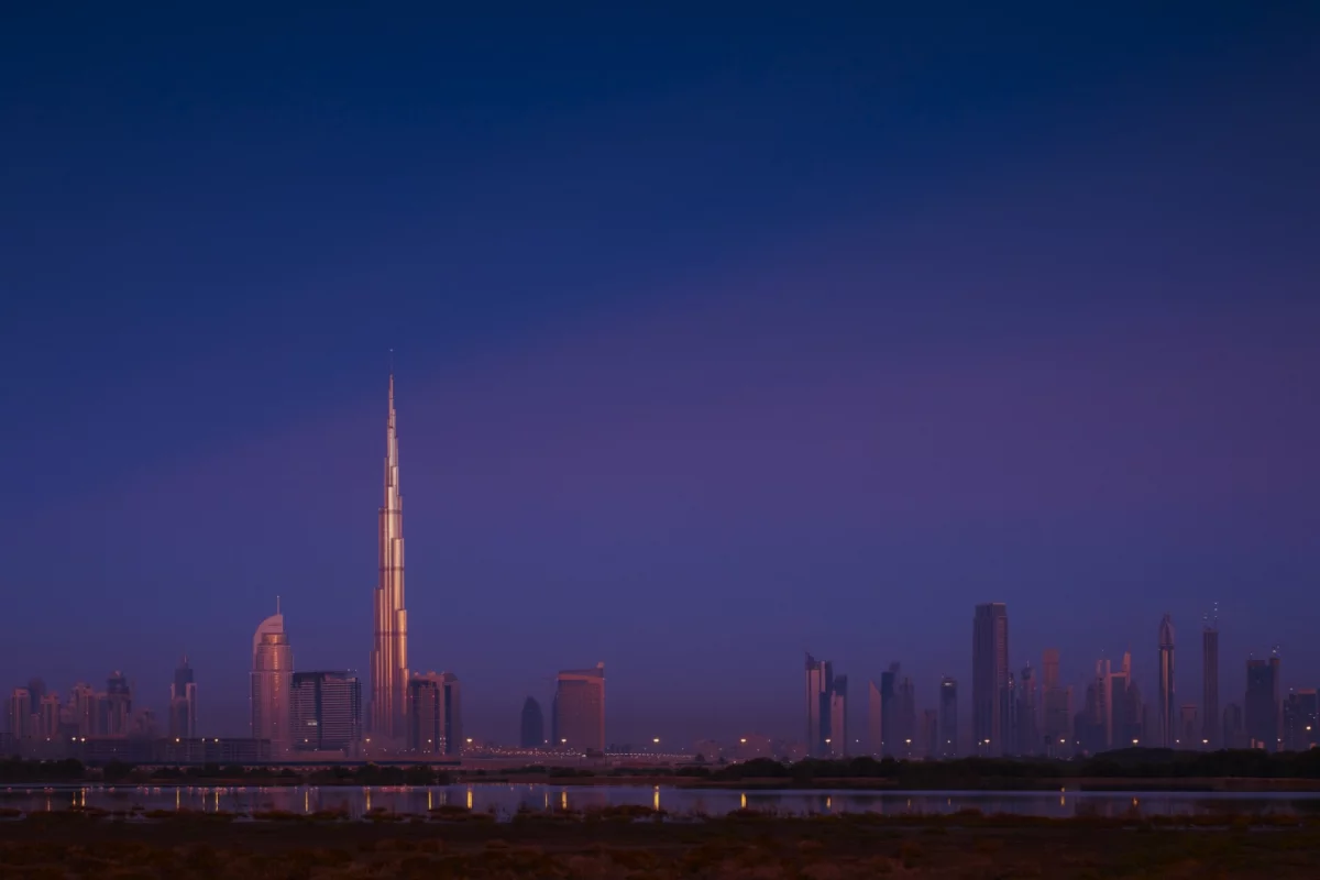 Around 11 Boeing 747-8 airplanes would need to be stacked, tail to tip, to reach the height of the Burj Khalifa