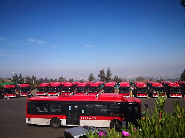 Chinese EV maker BYD has built 285 electric buses for the city of Santiago
