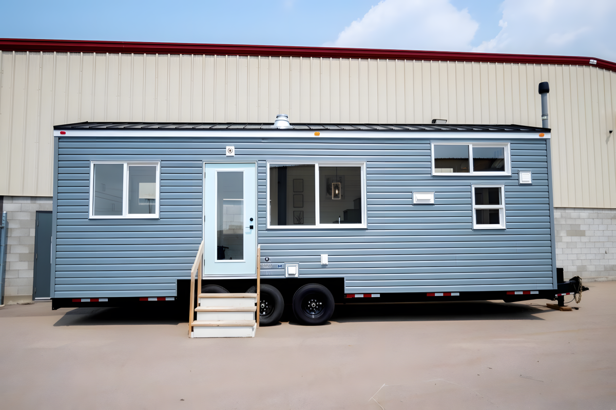 30-ft-long tiny house doubles down on small-space flexibility