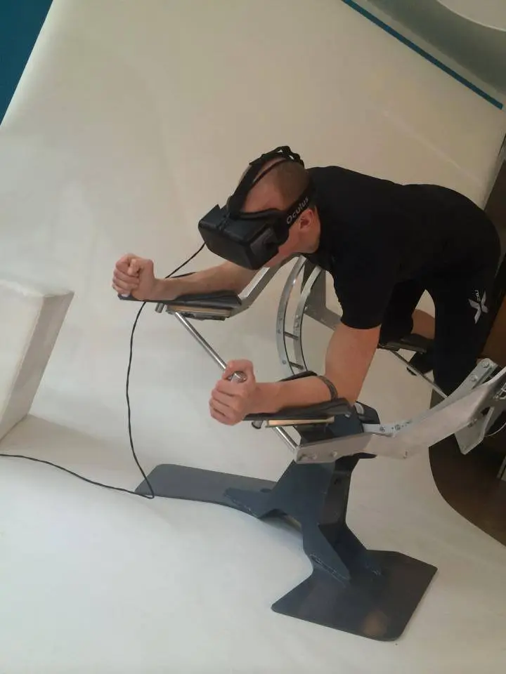 Icaros has designed the system to work with Oculus and Samsung virtual reality offerings
