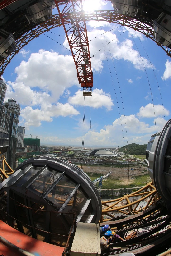 The Golden Reel will offer views across Macau