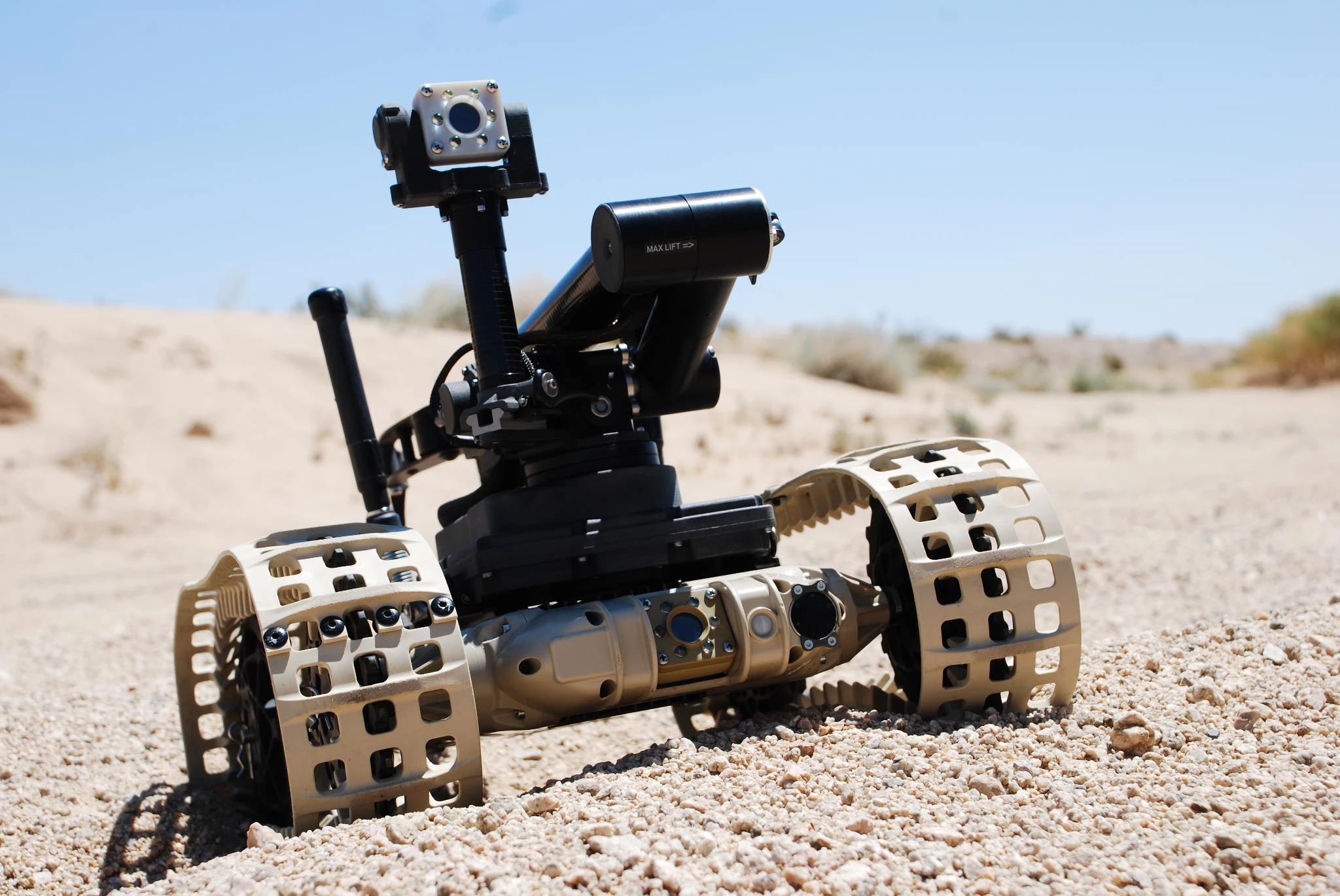 QinetiQ's DR10 is intended for military and first responder duties