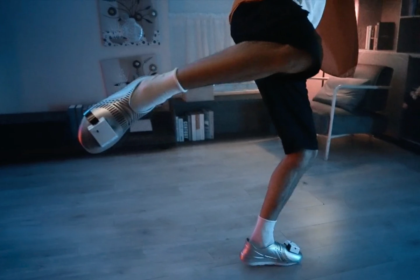 The Surplex VR shoes boast up to nine hours of battery life per charge