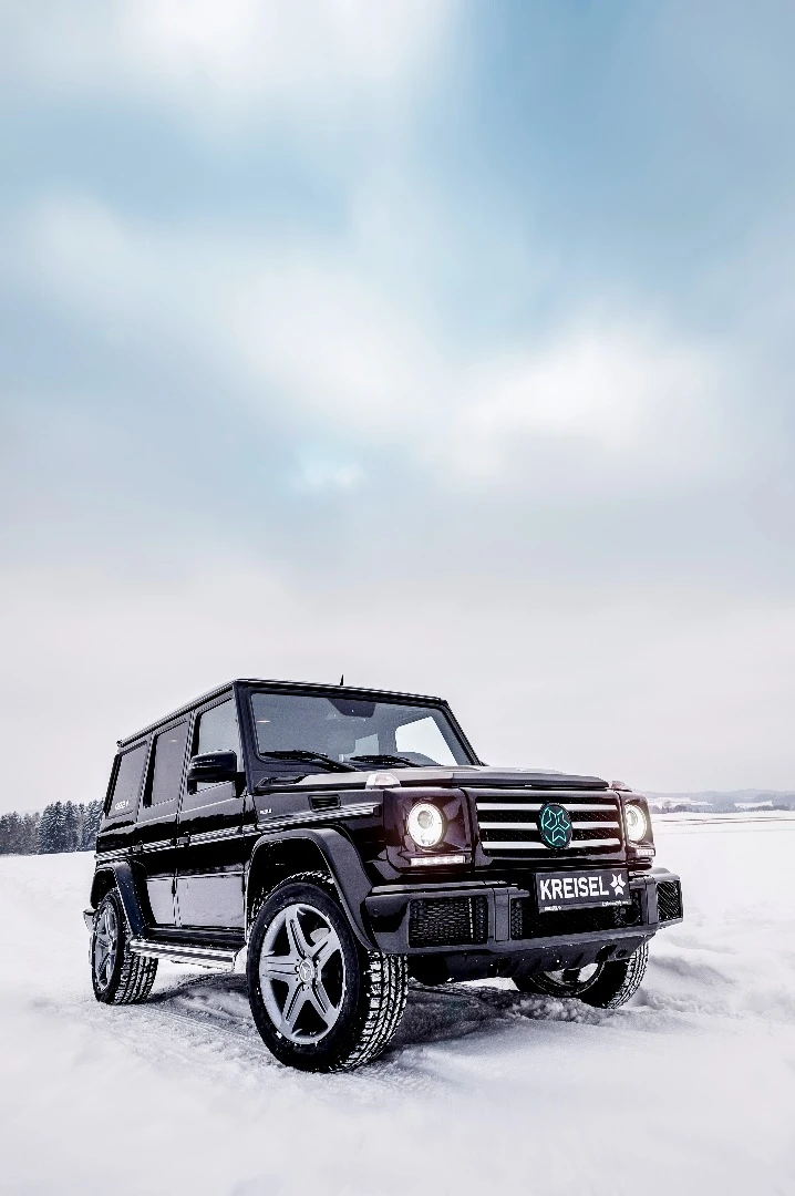 Kreisel revealed the electric G-Class to the public at the recent Hahnenkamm race in Austria