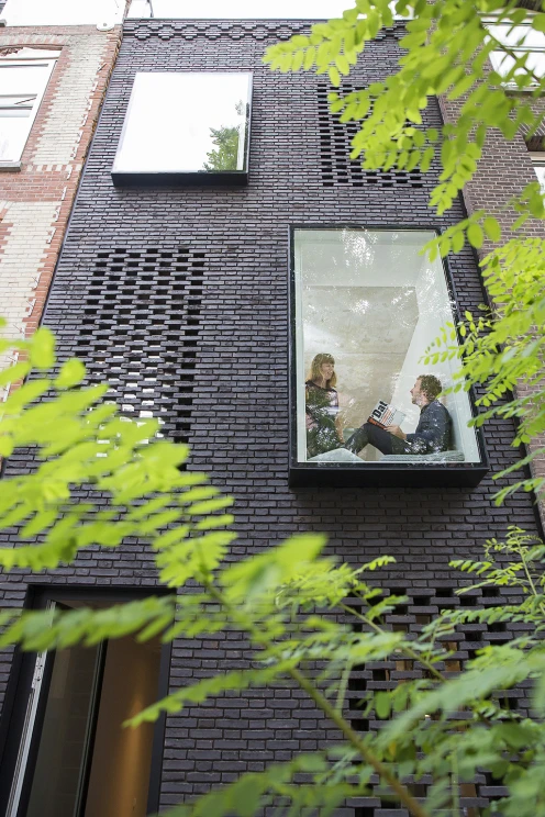 The SkinnyScar house measures just 3.7 m (12 ft) wide