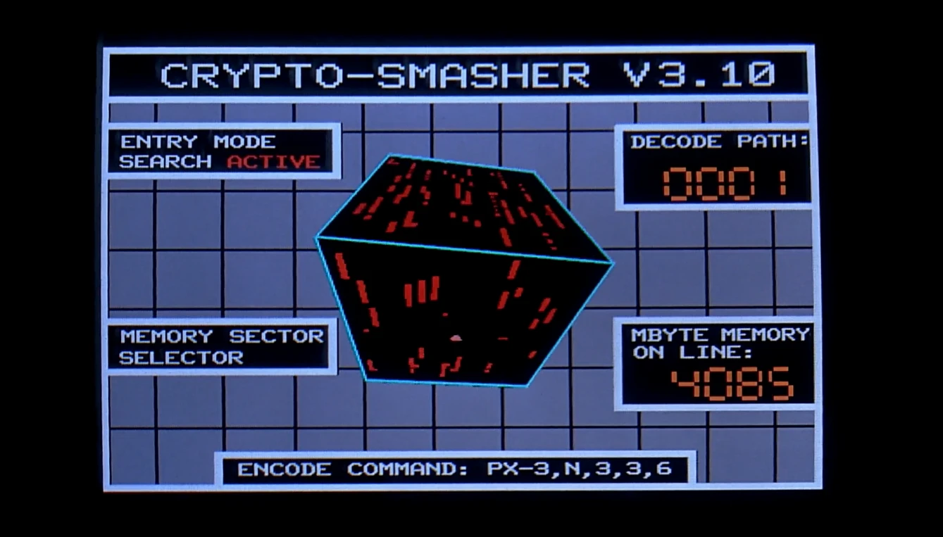 In Weird Science all you need to hack something is a Crypto-Smasher!