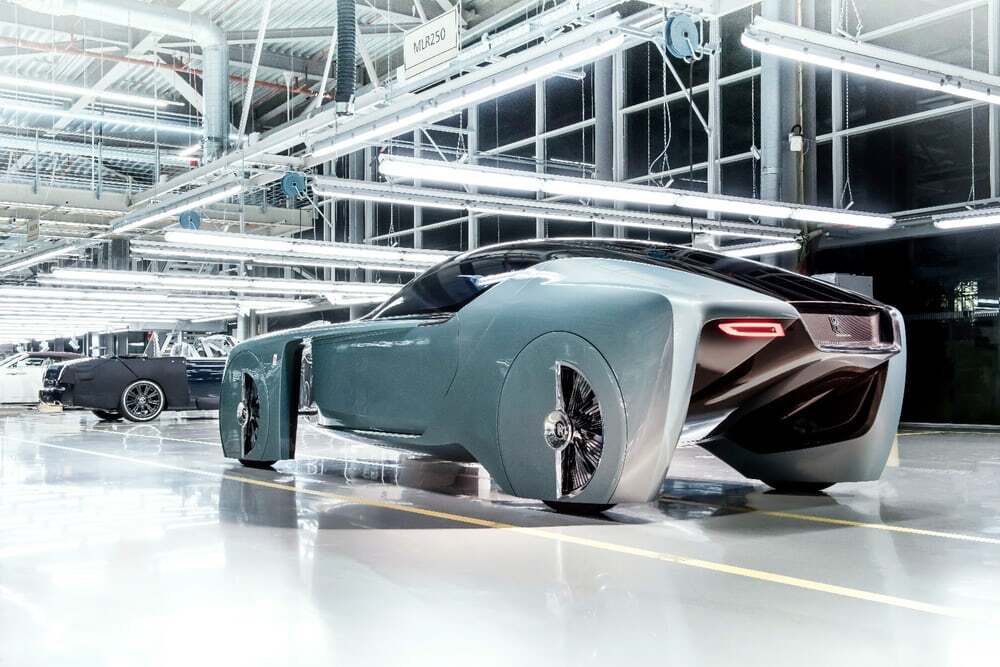 The Rolls Royce Vision Next 100 - the company's first concept vehicle