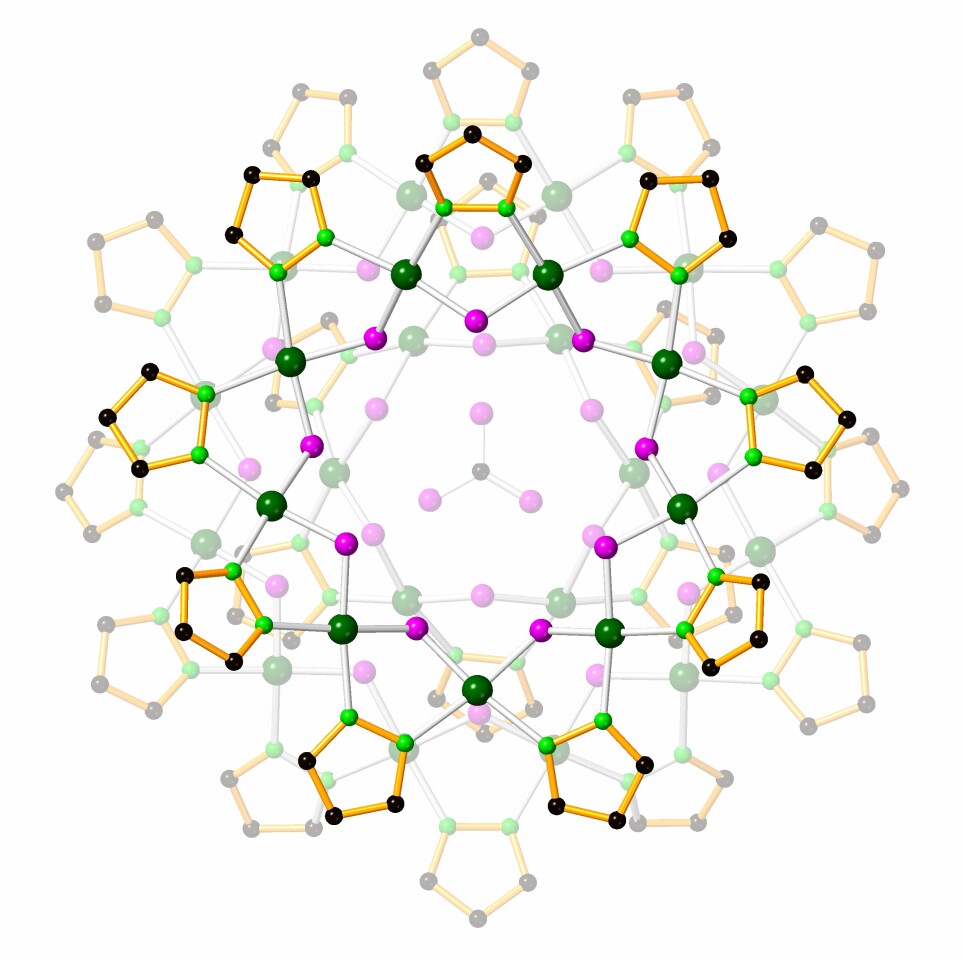 A molecular model of a 