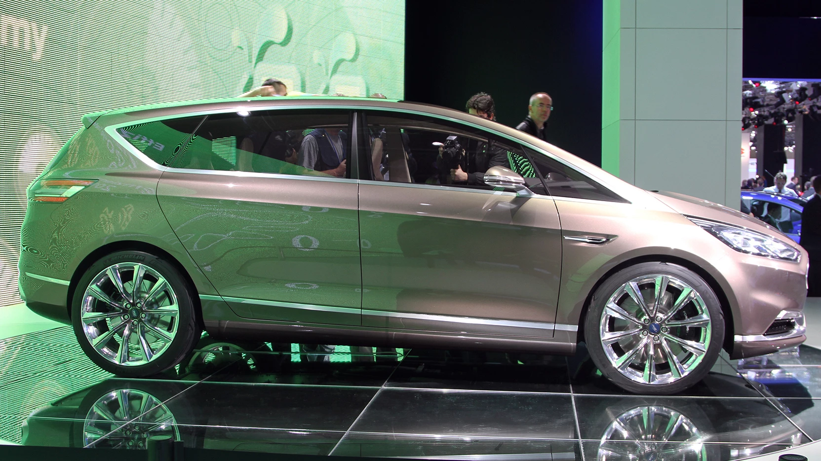 The unveiling of the Ford S-Max Concept