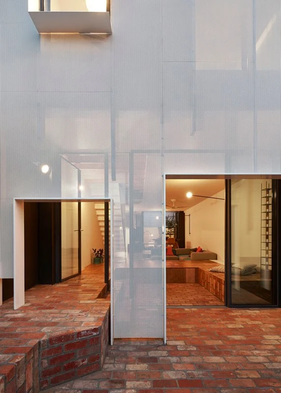 As with the firm's previous designs, the lines between inside and outside have been blurred