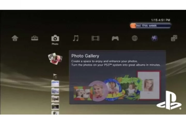 PlayStation 3 Photo Gallery