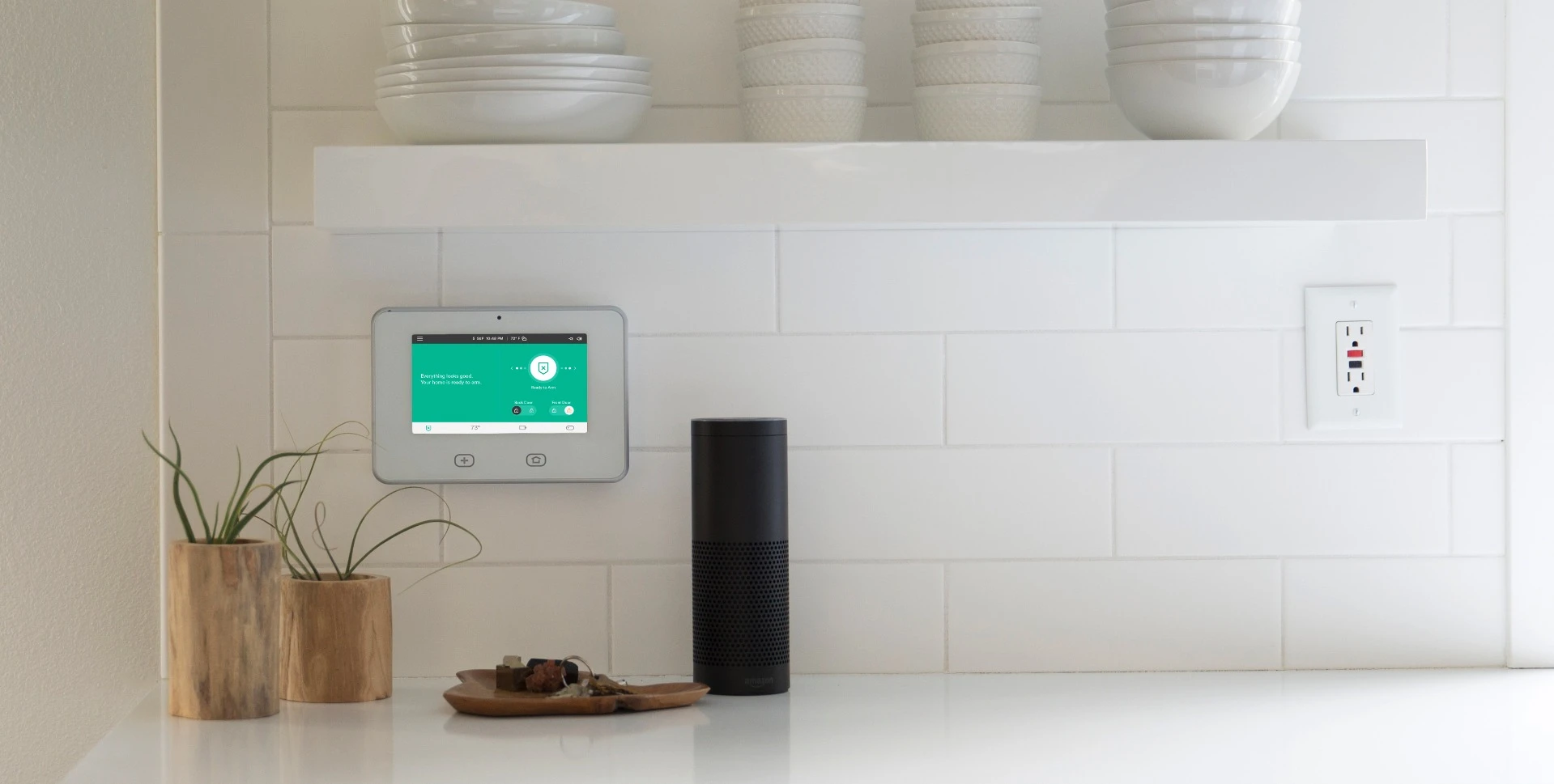 Vivint's integration with Amazon Echo makes it particularly easy to use