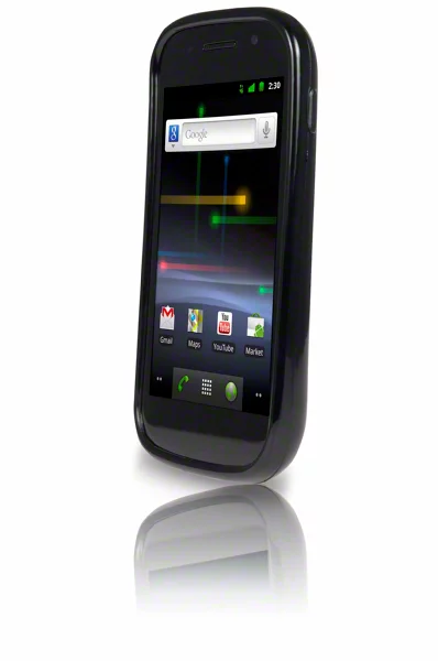 The Nexus S has a 4-inch, 480 x 800 resolution contour display with a curved glass screen and Super AMOLED capacitive touchscreen technology