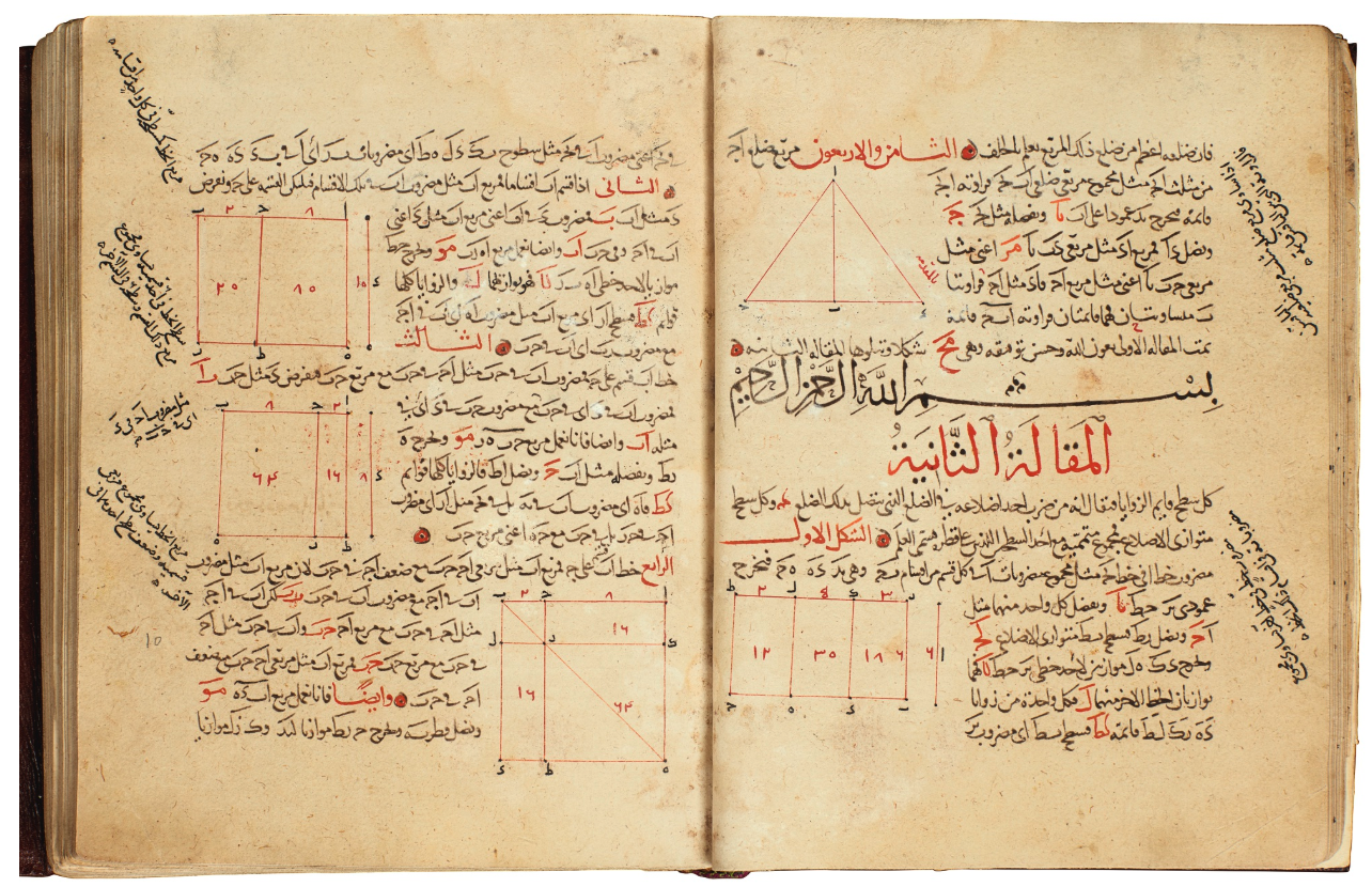 $447,547 | 13th century Arabic translation of Euclid's elements | Auction House: Sotheby's | Sale price: £321,000 | Official Estimate: £200,000 to £300,000 | Date of sale: April 25, 2018