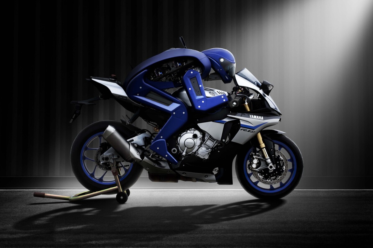 Yamaha's Motobot has proven it can ride a motorcycle on its own, but now the plan is to beat Valentino Rossi's record lap times