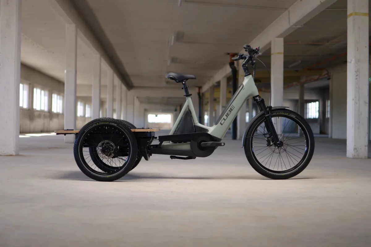 The Flatbed becomes the third member of Cube's novel Trike Hybrid family