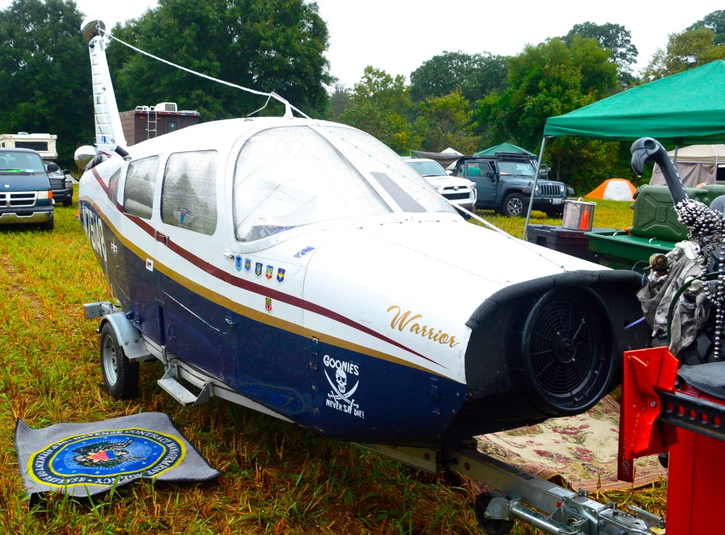 Someone took overland (over land?) a little differently