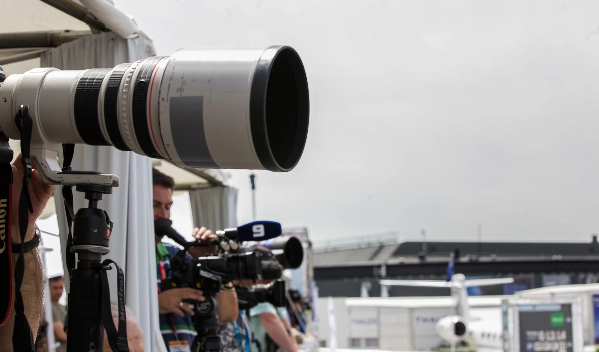 The world's press show out in force (Photo: Noel McKeegan/Gizmag)