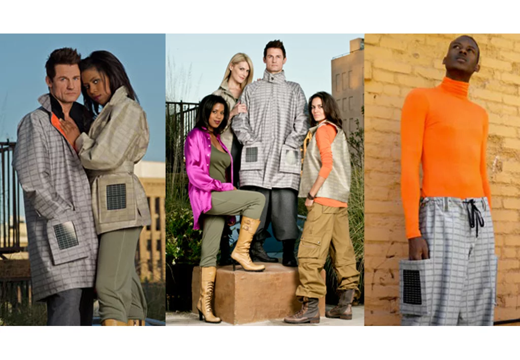 The GO Collection of solar charging clothing from Silvr Lining