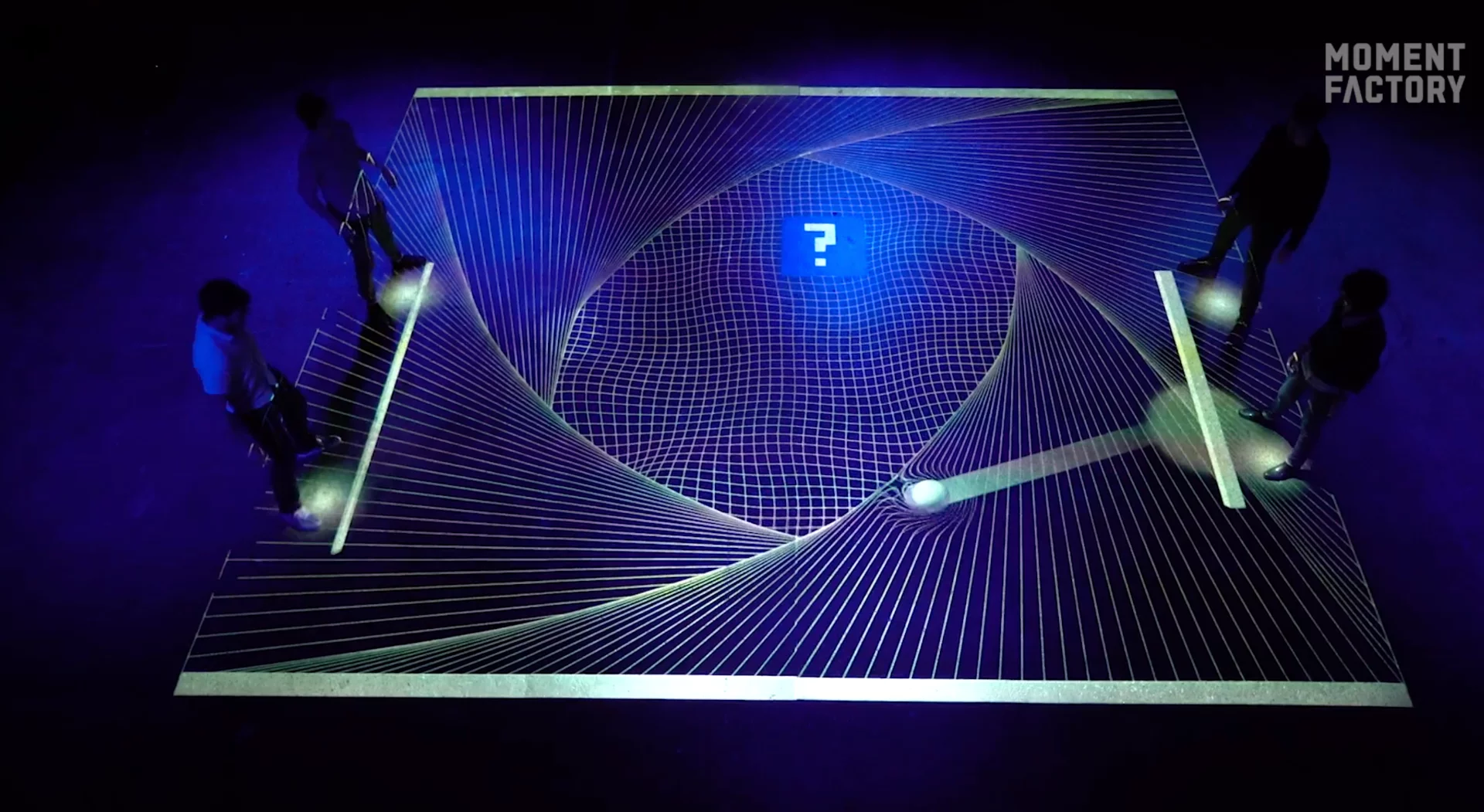 A modern riff on the classic game of Pong