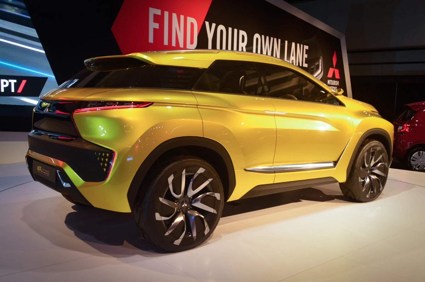Mitsubishi eX Concept at the 2016 LA Auto Show
