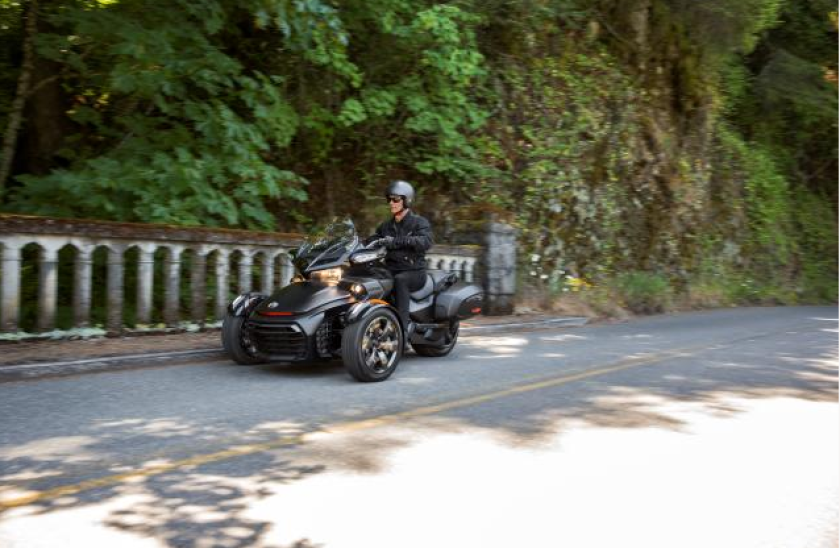 The Spyder F3 Limited is aimed at baggers