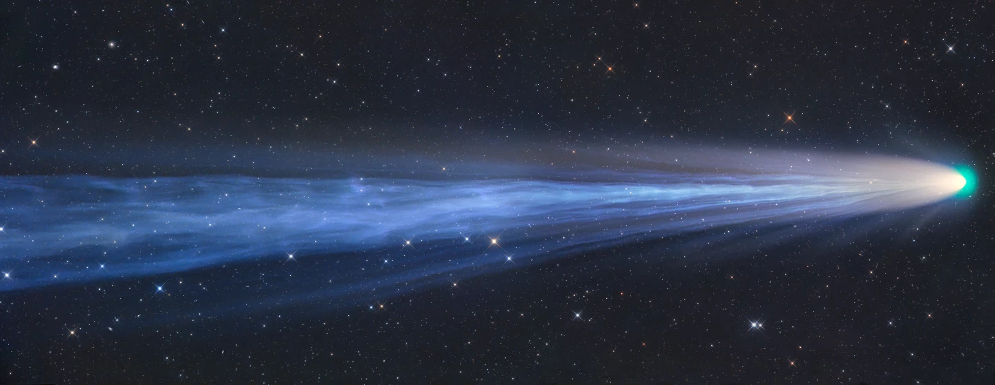 Solar System Runner-Up: Gerald Rhemann – "Comet C/2021 A1 Leonard." Rhemann’s shot from Namibia highlighted the dynamic beauty of the comet’s tail as it journeyed through space