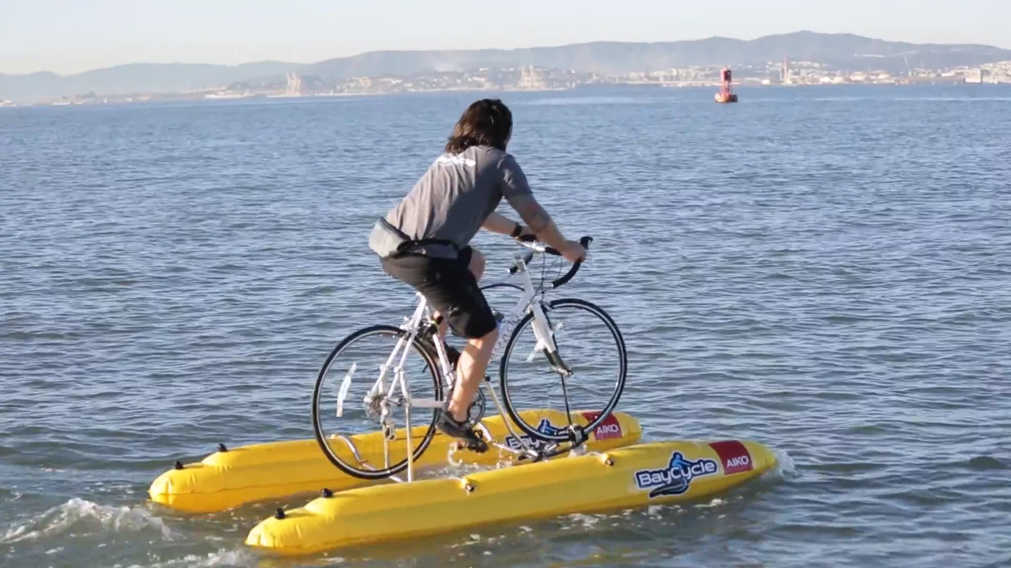 BayCycle's water-bike (Photo: BayCycle Project)