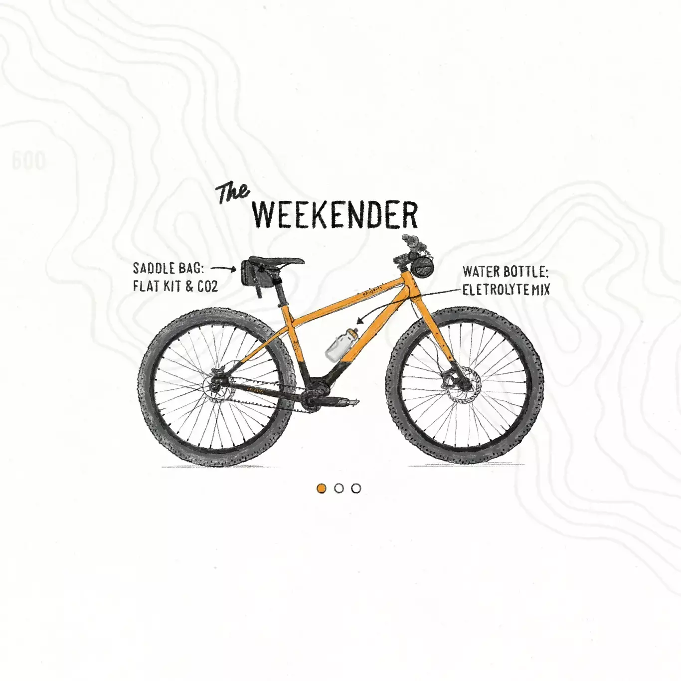 The Bruzer is Priority’s "first bikepacking model developed with direct input from the riding community to make bikepacking more accessible"